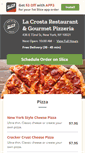 Mobile Screenshot of lacrostapizza.com